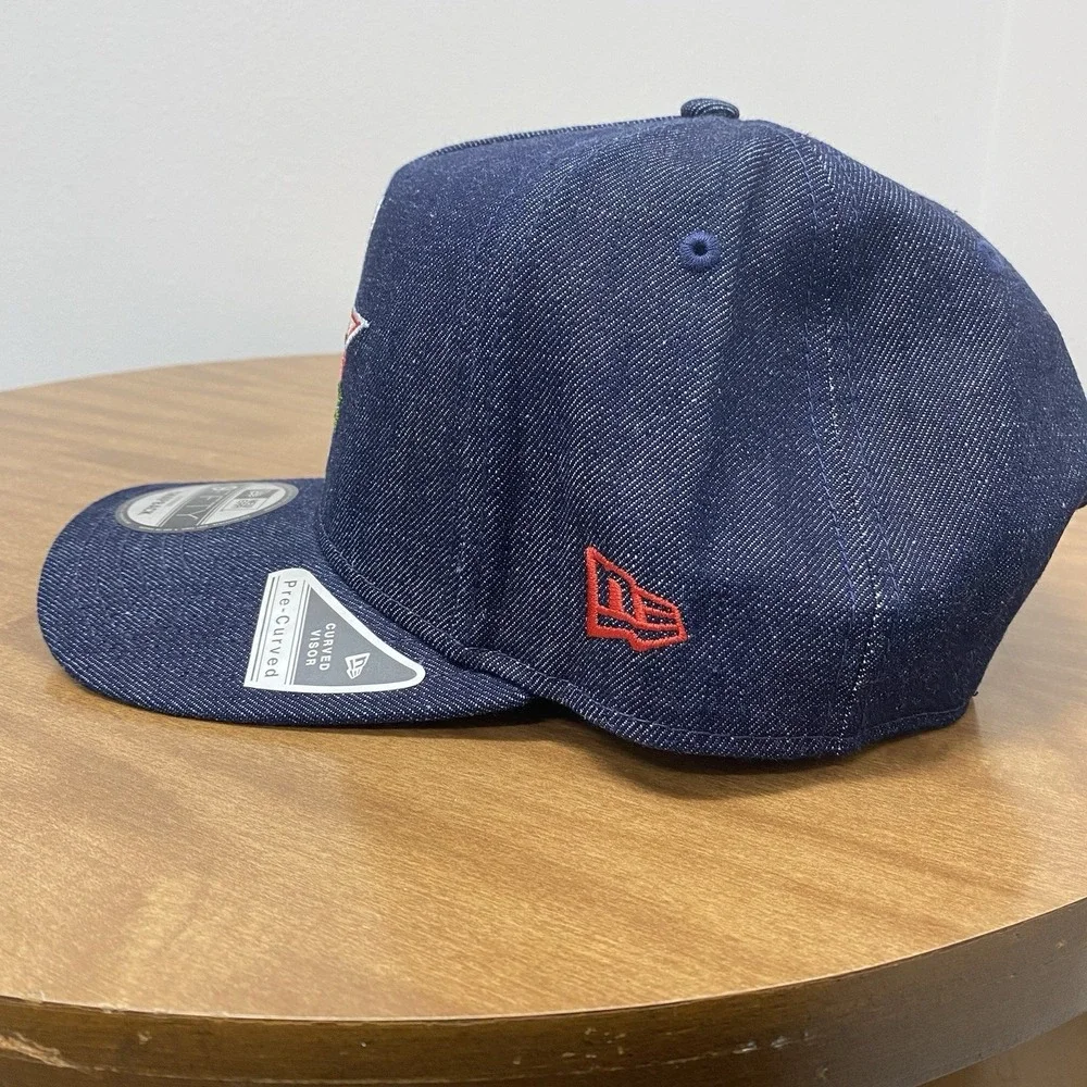 New Era Houston Astros Blue Denim Rose Pack Exclusive 9Fifty AFrame Snapback Hat